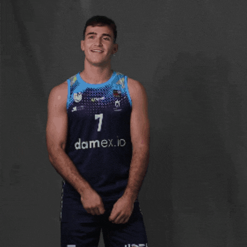 a man wearing a jersey with the number 7 on it