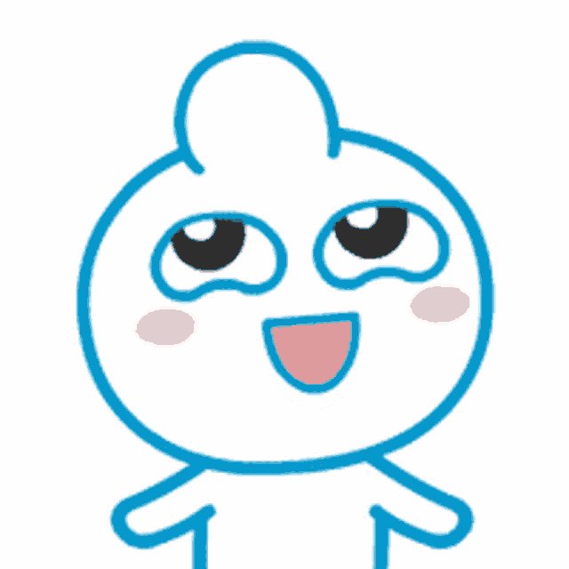 a cartoon character with a condom on his head