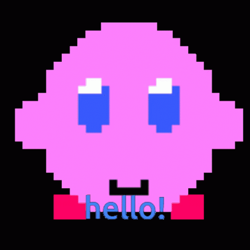 Hello Kirby GIF - Hello Kirby Adorable GIFs