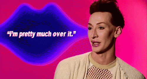 Over It The Only Detox GIF - Over It The Only Detox Ru Pauls Drag Race GIFs