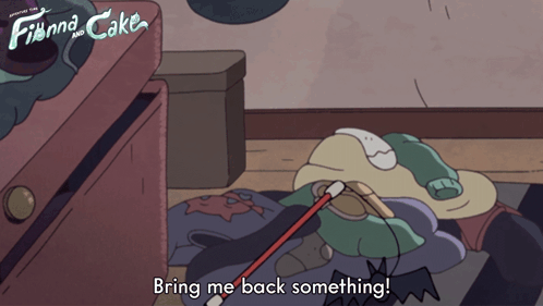 Bring Me Back Something Ellis GIF - Bring Me Back Something Ellis Adventure Time Fionna And Cake GIFs