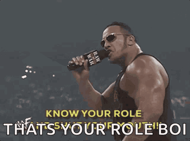 Shut Up Thats Your Role GIF - Shut Up Thats Your Role Dwayne Johnson GIFs