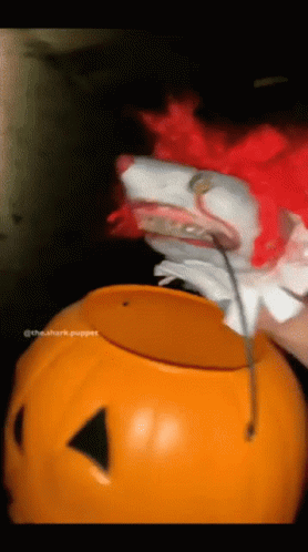 Shark Puppet Halloween GIF - Shark Puppet Halloween Trick R Treat GIFs