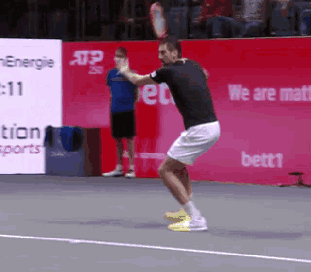 Marin Cilic Forehand GIF - Marin Cilic Forehand Tennis GIFs