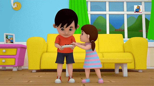Fighting Over A Toy Mine GIF - Fighting Over A Toy Mine Cant Have It GIFs