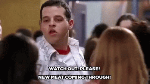 New Meat New Meat Coming Through GIF - New Meat New Meat Coming Through Mean Girls New Meat GIFs