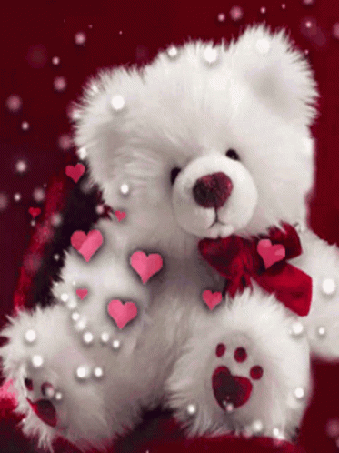 Love You Valentines Day GIF - Love You Valentines Day Teddy Bear GIFs