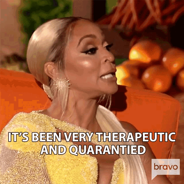 Its Been Very Therapeutic And Quarantied Real Housewives Of Potomac GIF - Its Been Very Therapeutic And Quarantied Real Housewives Of Potomac Its Been Very Diagnostic GIFs