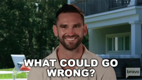 What Could Go Wrong Summer House GIF