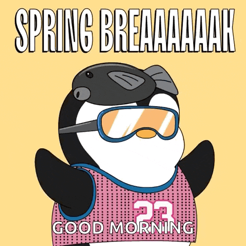 a penguin wearing sunglasses and a jersey with the number 23