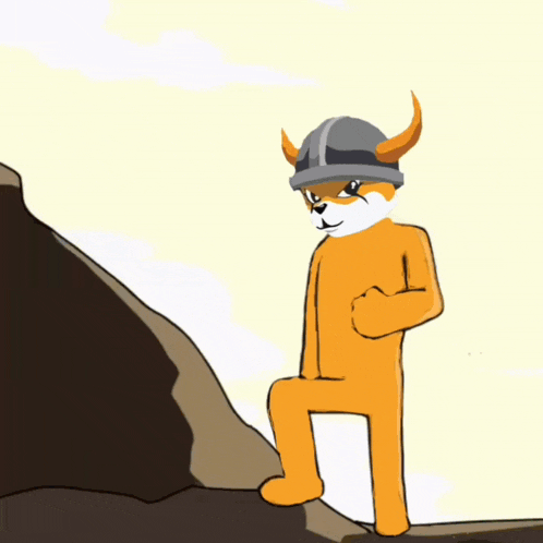 a bunch of foxes wearing green helmets that say floki on them