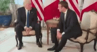 Trump Handshake GIF - Trump Handshake Macron GIFs