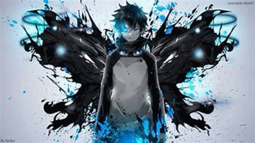 Blue Anime Boy GIF - Blue Anime Boy GIFs