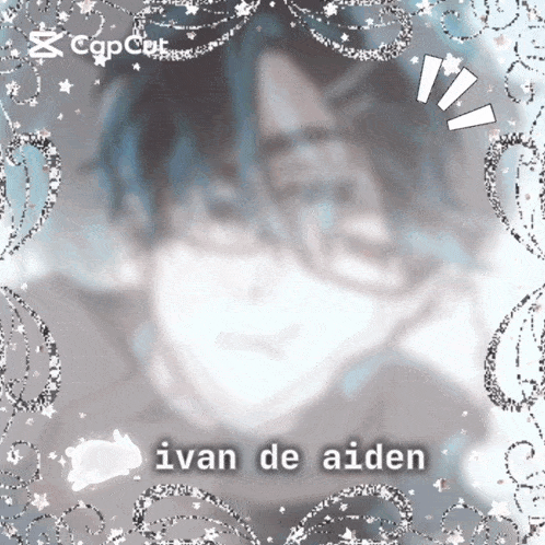 a picture of a boy with the name ivan de aiden on the bottom