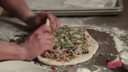 Sausage And Cheese Bread GIF - Dinner Sausage Cheese GIFs