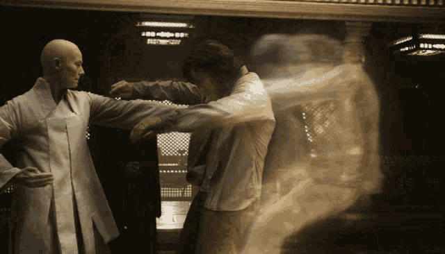 The Ancient One Doctor Strange GIF - The Ancient One Doctor Strange Push Soul Out GIFs