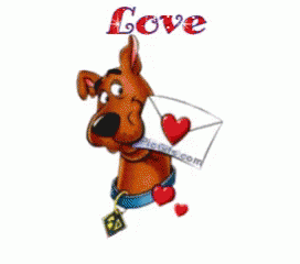 Scooby Doo Love GIF - Scooby Doo Love Envelope GIFs