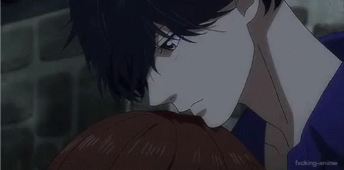 Anime Kiss On Head GIF - Anime Kiss On Head Sweet GIFs