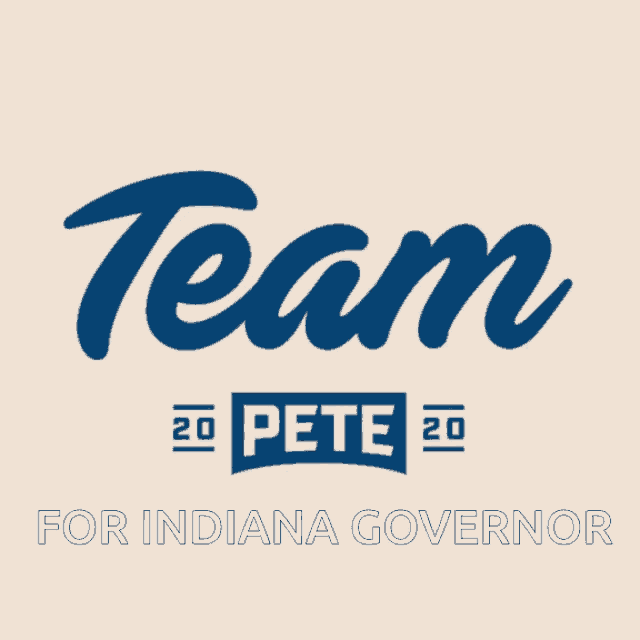 a logo for a team for indiana governor