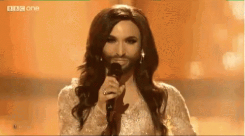 Conchita Wurst Eurovision GIF - Conchita Wurst Eurovision Beard GIFs