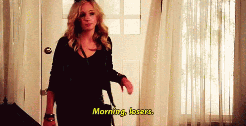 Candice King Morning Losers GIF - Candice King Morning Losers Carolineforbes GIFs