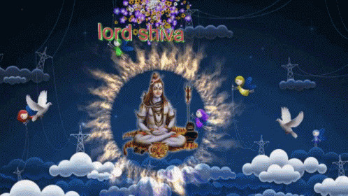 Lord Shiva Greeting GIF - Lord Shiva Greeting Wallpaper GIFs