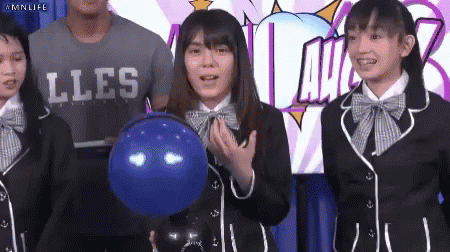 Mnl48 Balloon Popped GIF - Mnl48 Balloon Popped Shocked GIFs