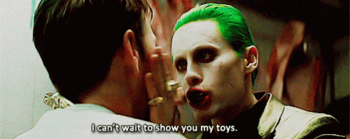 I Cant Wait To Show You My Toys GIF - I Cant Wait To Show You My Toys Joker GIFs