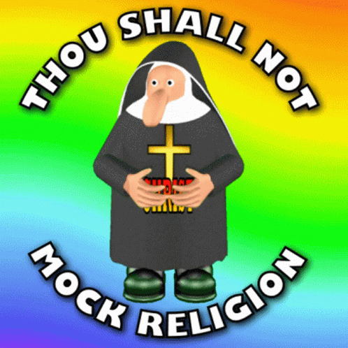 Mock Religion Ridicule Religion GIF - Mock Religion Ridicule Religion Sacrilegious GIFs