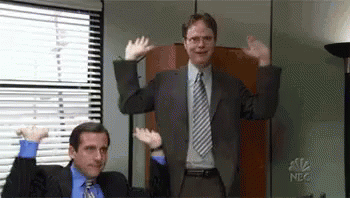 Trying To Get Ppl Excited At Work GIF - Dwight Michaelscott Theoffice GIFs