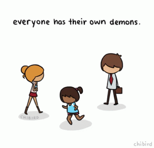 Everyone Has Demons Cartoon GIF - Everyone Has Demons Cartoon GIFs
