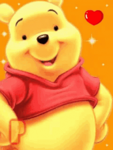 Winnie The Pooh Hearts GIF - Winnie The Pooh Hearts GIFs