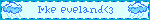 a blue banner that says ike evelands