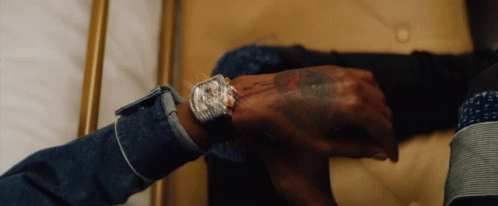 Iced Out Watch A Boogie Wit Da Hoodie GIF - Iced Out Watch A Boogie Wit Da Hoodie Secrets Song GIFs