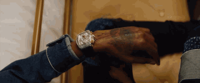 Iced Out Watch A Boogie Wit Da Hoodie GIF
