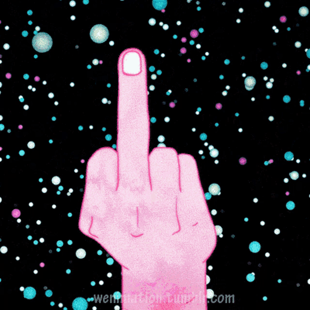 a drawing of a hand pointing up with the website weanimation.tumblr.com written below it