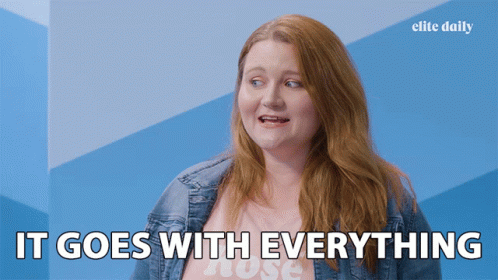 It Goes With Everything Perfect GIF - It Goes With Everything Perfect Matches GIFs
