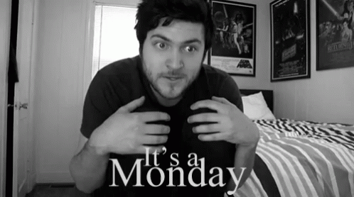 Monday Olan Rogers GIF - Monday Olan Rogers Its A Monday GIFs