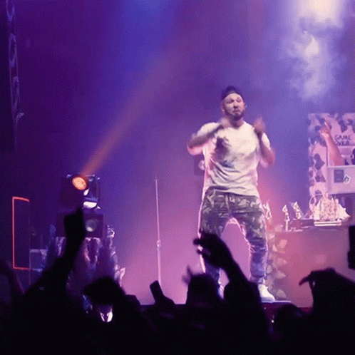 Hyping The Crowd Andy Mineo GIF - Hyping The Crowd Andy Mineo Hyping The Audience GIFs