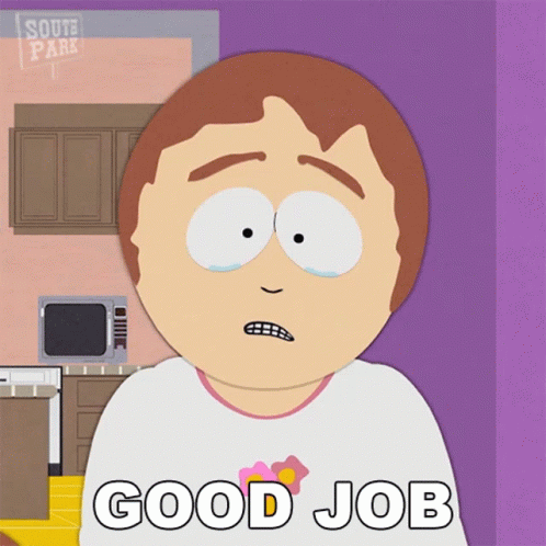 Good Job Sharon Marsh GIF - Good Job Sharon Marsh South Park GIFs