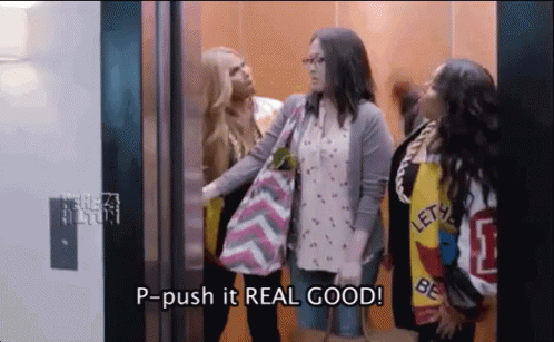 Push It Real Good GIF - Push Elevator Realgood GIFs