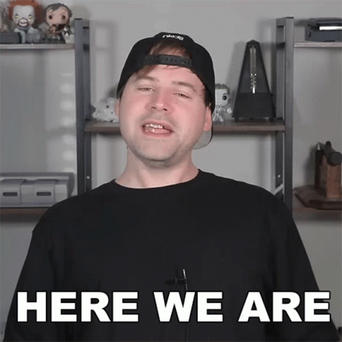 Here We Are Jared Dines GIF - Here We Are Jared Dines Were Here Again GIFs