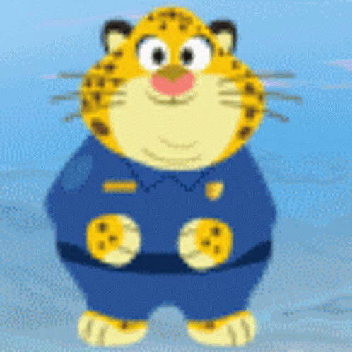 Clawhauser Rubbing Belly GIF - Clawhauser Rubbing Belly GIFs