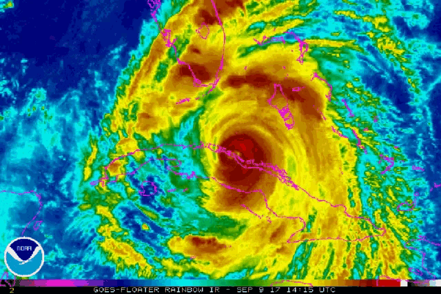 a computer generated image of a hurricane named does-floater rainbow