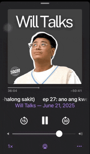 a screenshot of will talks ep 27 on june 21 2025