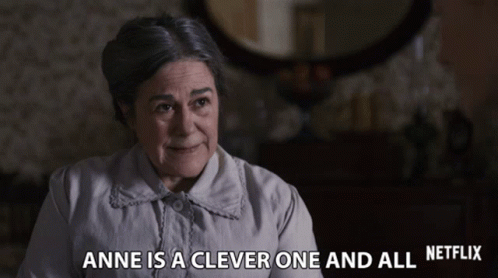 Anne Is A Clever One And All Shes Smart GIF - Anne Is A Clever One And All Shes Smart Clever Girl GIFs