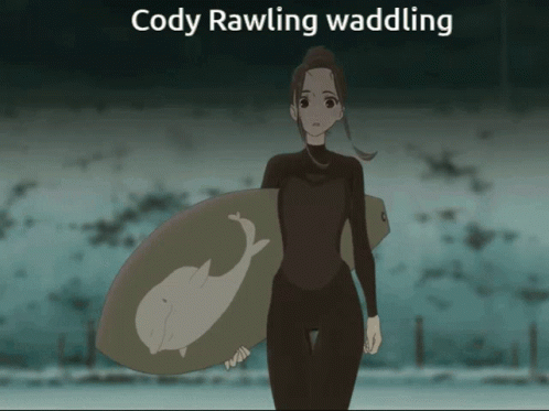 Cody Rawling Waddling GIF - Cody Rawling Waddling Ride Your Wave GIFs