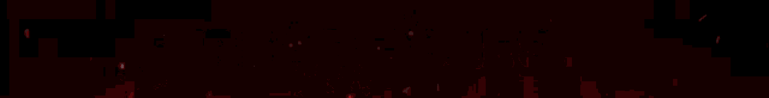 a red light beam is shining on a black background