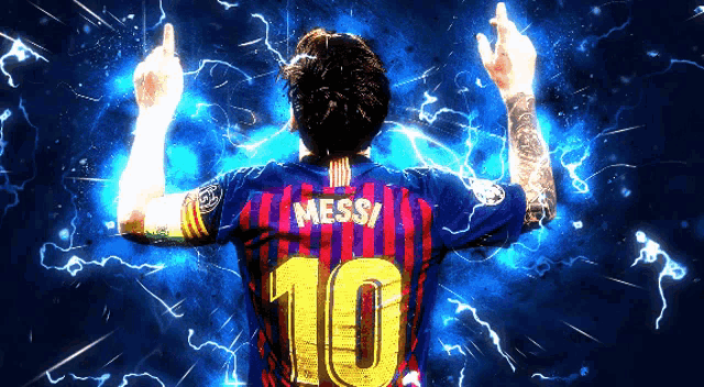 Messi Lightning GIF - Messi Lightning Mcb GIFs