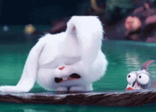 Snow Rabbit So Sad GIF - Snow Rabbit So Sad Gif GIFs